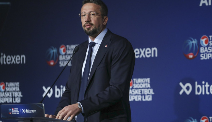 TBF Başkanı Hidayet Türkoğlu 6 Şubat depremlerinde hayatını kaybedenleri andı