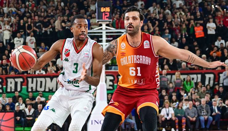 Pınar Karşıyaka, yarı finalde Anadolu Efes'in rakibi oldu