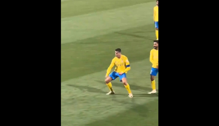Cristiano Ronaldo çılgına döndü! Messi tezahüratlarını duyunca bu hareketleri yaptı...