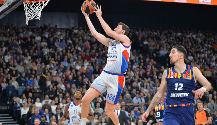 Anadolu Efes, Euroleague'de ASVEL'e mağlup oldu