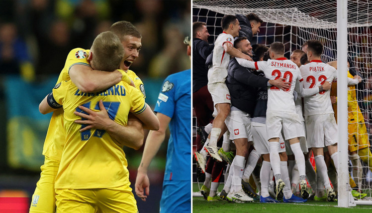 EURO 2024'e katılan son takımlar Polonya ve Ukrayna oldu!
