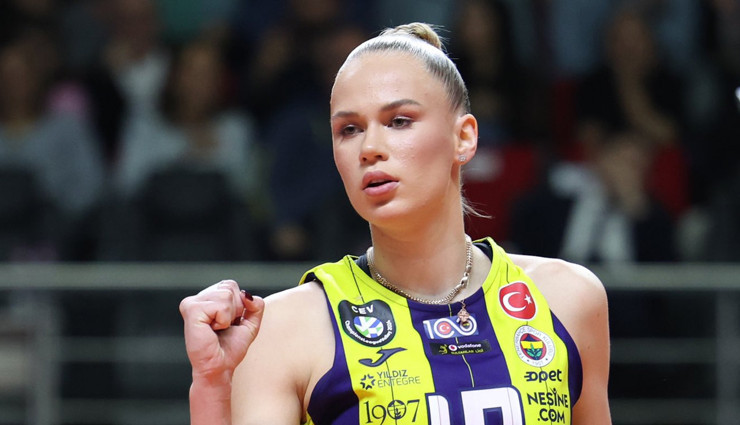 Fenerbahçe'nin Rus yıldızı Arina Fedorovtseva şov yaptı