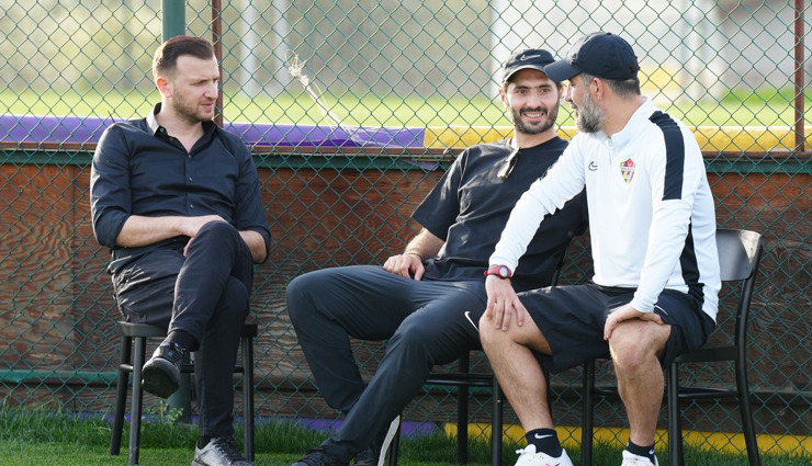 Hamit Altıntop'un ziyareti Arda Turan'ı keyiflendirdi