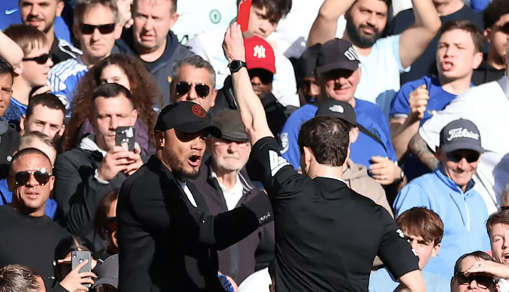 Kompany'e kırmızı kartın faturası iki maç