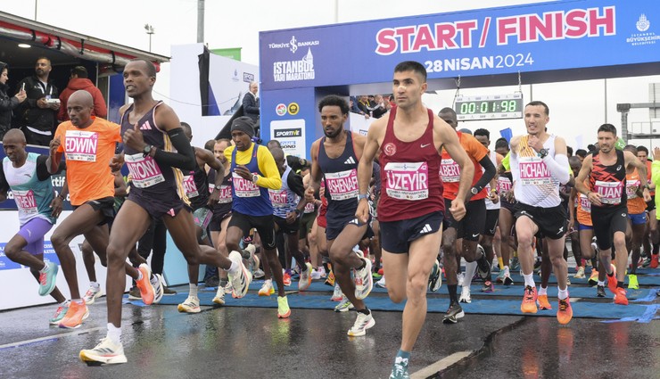 Türkiye İş Bankası 19. İstanbul Yarı Maratonu başladı