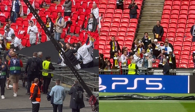 Jose Mourinho, Şampiyonlar Ligi finali için Wembley'de