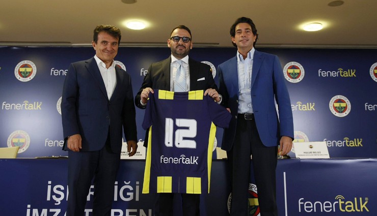 Fenerbahçe yeni sponsorluk anlaşması imzaladı