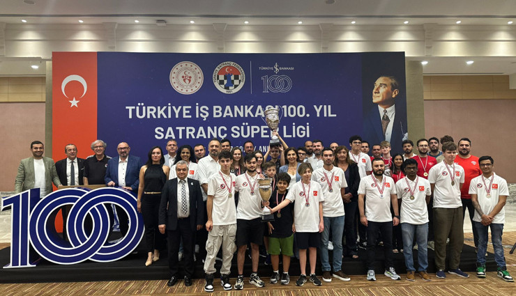 Satranç Süper Ligi'nde şampiyon Bayegan Pendik Satranç Spor