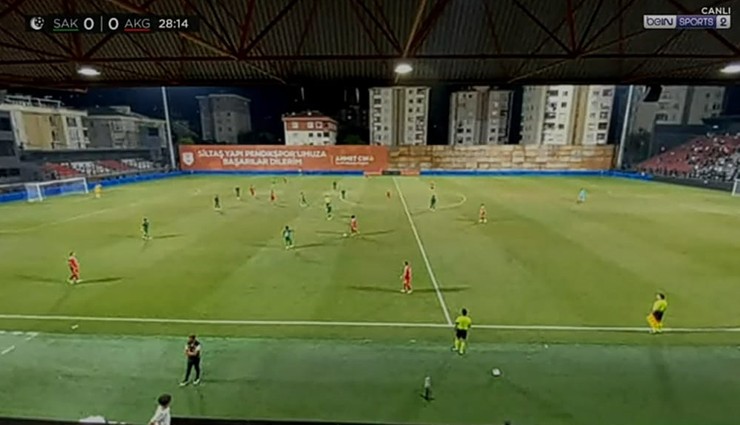 Sakaryaspor - Keçiörengücü maçının yayını olay oldu