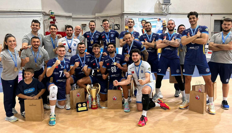 Balkan Kupası Şampiyonu Arkas Spor CEV Challenge Kupası'nda mücadele edecek
