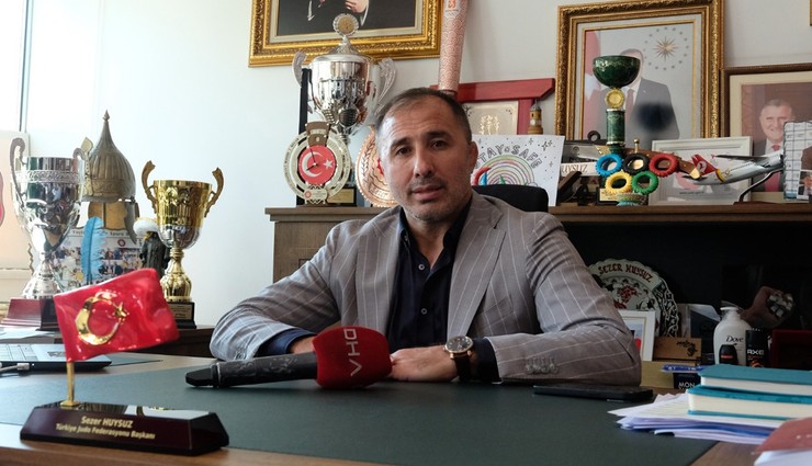Judo Federasyonu Başkanı Huysuz: Camiamız için yaptığımız emekleri bırakmayacağız