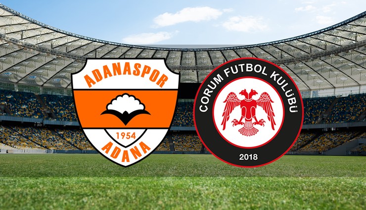 Adanaspor - Çorum FK maçı ne zaman?