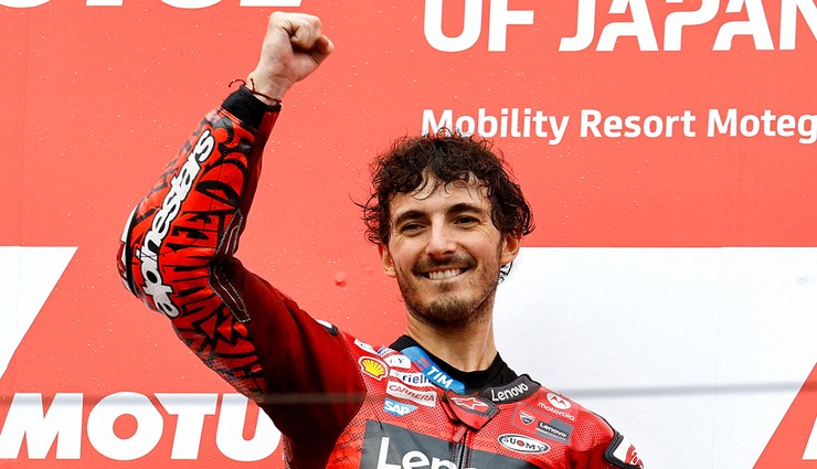MotoGP Japonya'da zafer Bagnaia'nın!
