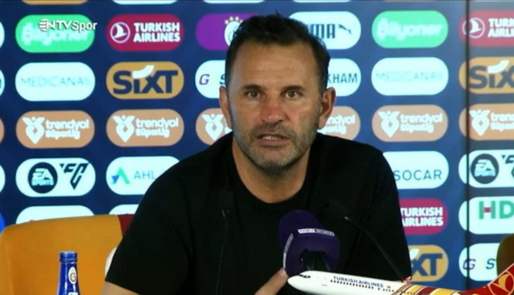 Okan Buruk: Benden önce Galatasaray düşme hattındaydı