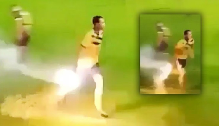 Sahaya patlayıcı atıldı! 2 gol attığı maçta 3 parmağını kaybetti