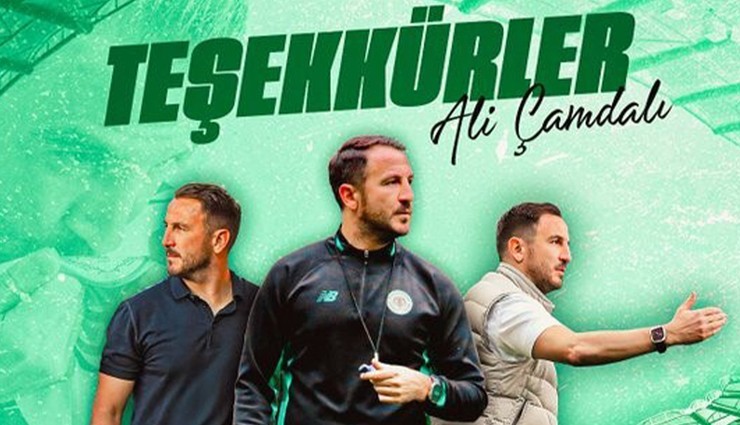 Konyaspor'dan Ali Çamdalı'ya veda