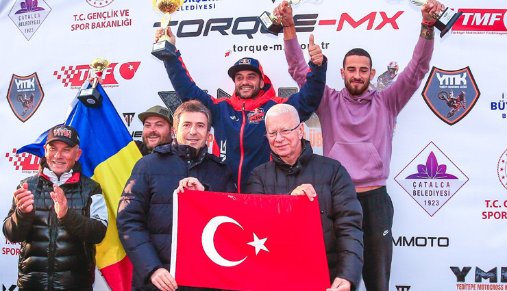Balkan Avrupa Motokros Şampiyonası İstanbul'da yapıldı