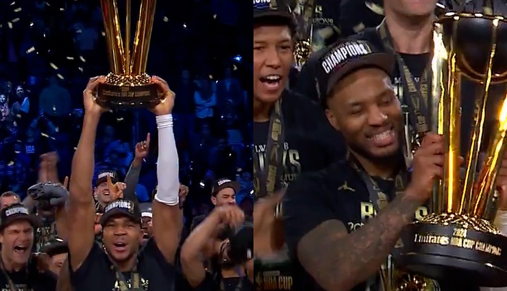 NBA Kupası şampiyonu Milwaukee Bucks oldu!