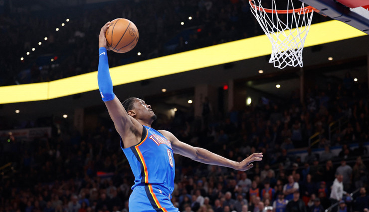 Oklahoma City Thunder galibiyet serisini 13 maça çıkardı