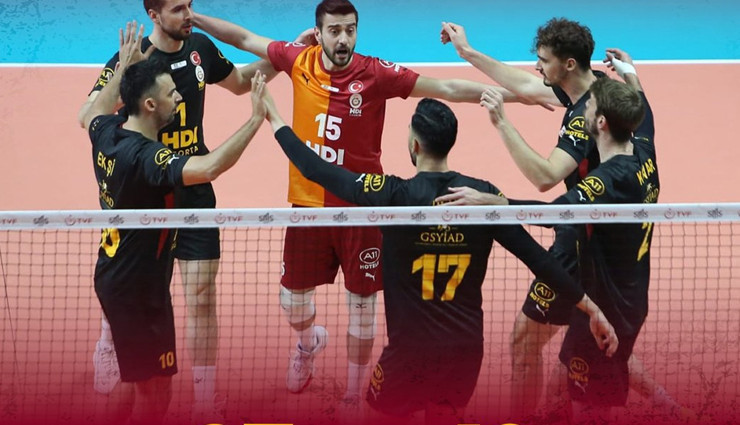 Galatasaray TÜRŞAD'a set vermedi