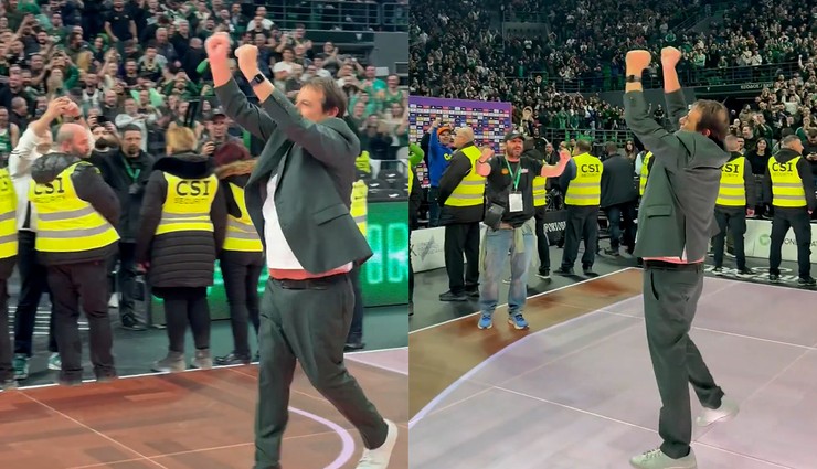 Ergin Ataman'dan yumruk şov
