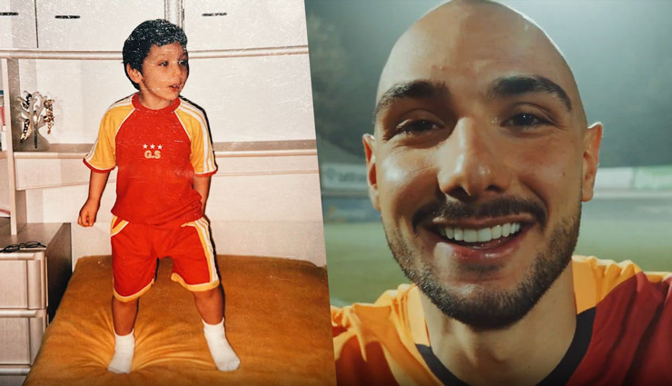 Galatasaray'dan Ahmed Kutucu paylaşımı! "Çocukluk aşkı..."