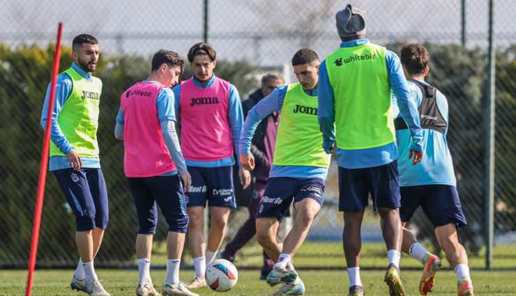 Trabzonspor'da İskenderunspor mesaisi başladı