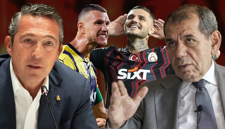 Ali Koç ve Dursun Özbek'in transfer savaşı başladı! Mauro Icardi ile Edin Dzeko'nun yerine aday