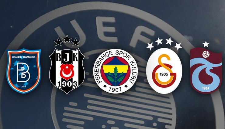 UEFA kulüp sıralaması güncellendi! Avrupa'da mücadele eden takımlarımızın sıralaması değişti