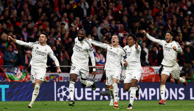 Real Madrid, penaltılarla son 8'de