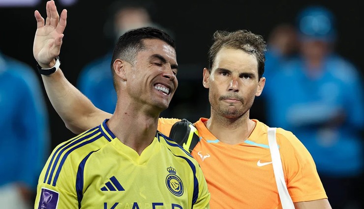 Cristiano Ronaldo ve Rafael Nadal'a ortaklık yaramadı!