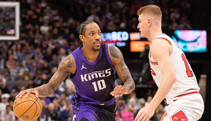 NBA'de DeRozan'ın 25 bin sayıya ulaştığı maçta Bulls, Kings'i 128-116 yendi