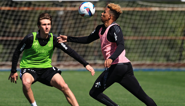 Beşiktaş, Galatasaray maçı hazırlıkarını sürdürdü