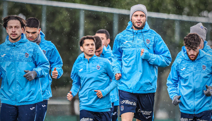 Trabzonspor, Göztepe maçının hazırlıklarına devam etti