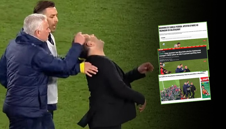 Jose Mourinho, Okan Buruk'un burnunu sıktı! Tüm dünyada manşetlere taşındı: Aklını kaçırdı