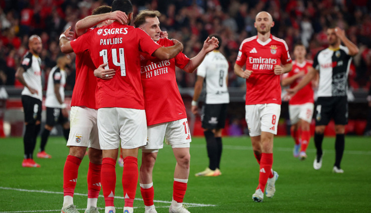 Kerem Aktürkoğlu'ndan 2 gol 1 asist! Benfica sahasında hata yapmadı