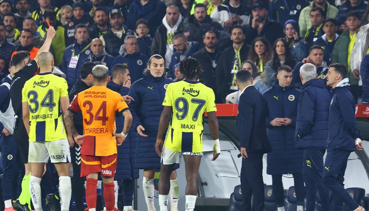 Derbiden sonra adımız çıkmış 9'a tepkisi göstermişti! Neden kırmızı kart gördüğü ortaya çıktı