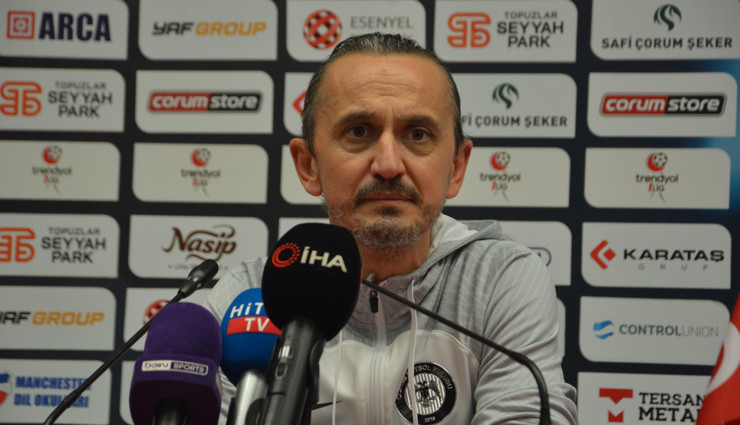 Tuncay Şanlı: 1 puan bizim için çok önemliydi