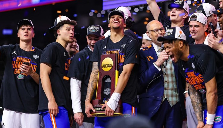 Amerikan erkekler kolej basketbolunda şampiyon Florida