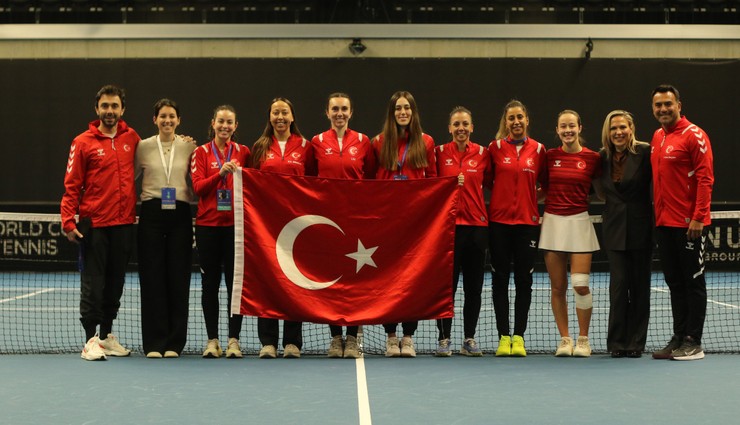 A Milli Kadın Tenis Takımı, Fransa’yı mağlup etti