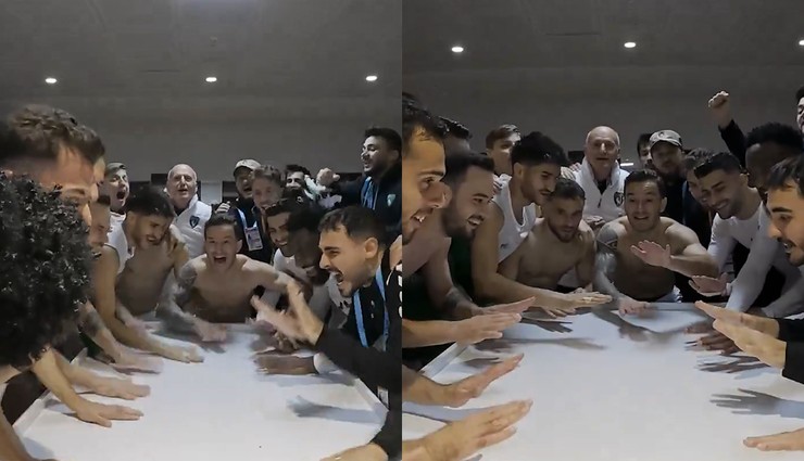 Kocaelispor oyuncularından büyük sevinç!