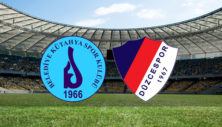 Belediye Kütahyaspor - Düzcespor maçı ne zaman, saat kaçta ve hangi kanalda?
