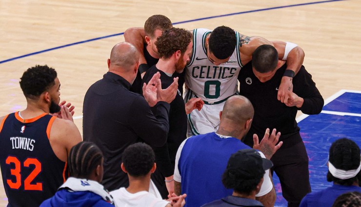 Boston Celtics'te Jayson Tatum depremi! Bugün MR'ı çekilecek