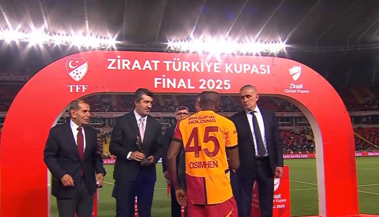 Kupa töreninde İbrahim Hacıosmanoğlu'nu şoke eden tepki
