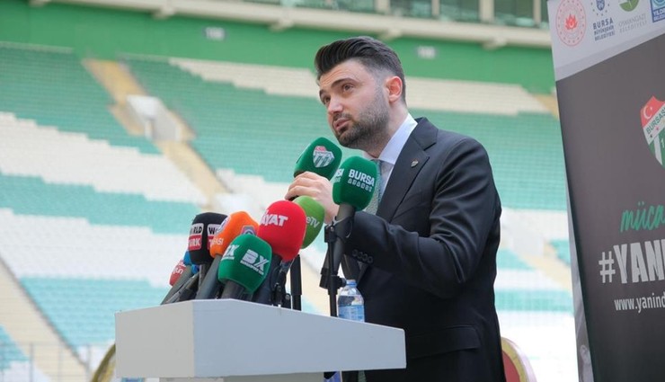 Bursaspor Başkanı Enes Çelik: 5 transferi bitirdik