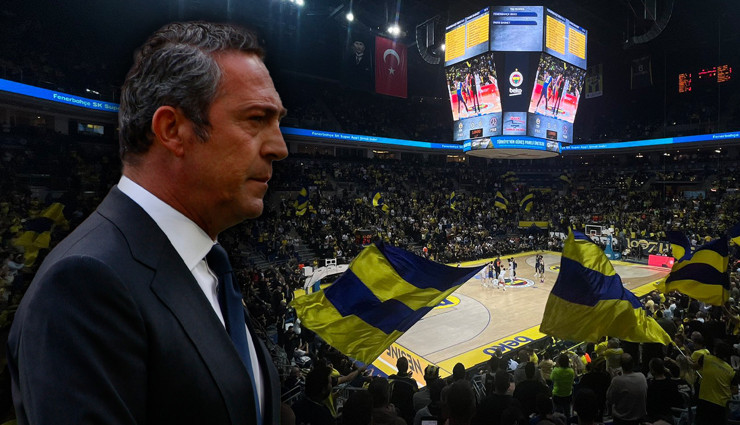 Fenerbahçe Beko - Galatasaray maçında Ali Koç'a yoğun tepki! Anons sonrası ise alkış koptu