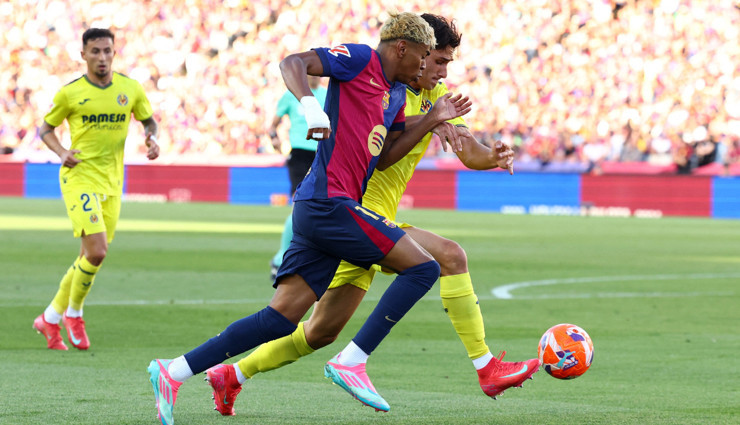 LaLiga şampiyonu Barcelona evinde Villarreal'e 3-2 kaybetti