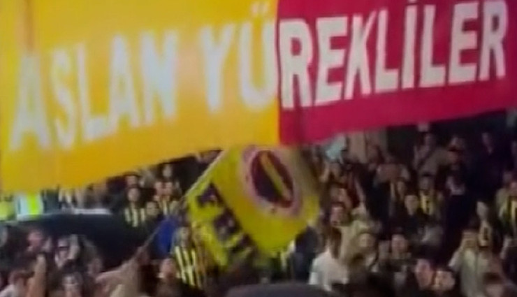 Galatasaray bayraklarına saldıran Fenerbahçeli taraftarlara gözaltı