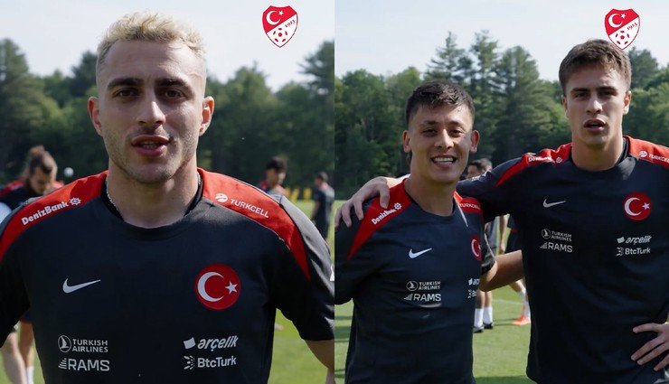 A Milli Takım'dan bayram mesajı