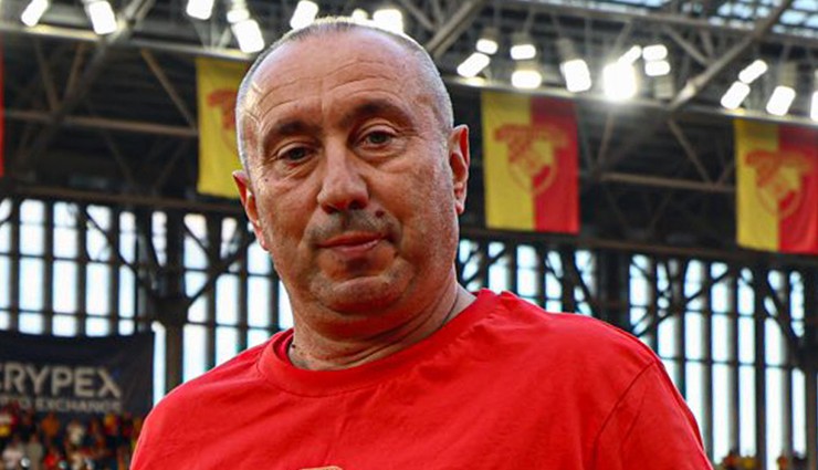 Stanimir Stoilov ve Rasmus Ankersen, Göztepe'nin 100. yılını kutladı